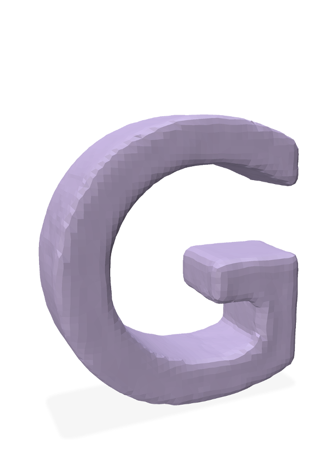 Point2Mesh result